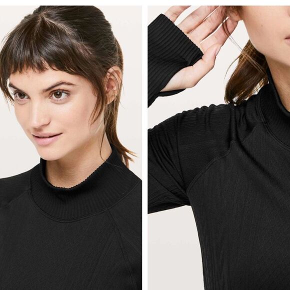 Lululemon Rest Less Mock Neck
Black / Black - Picture 12 of 14
